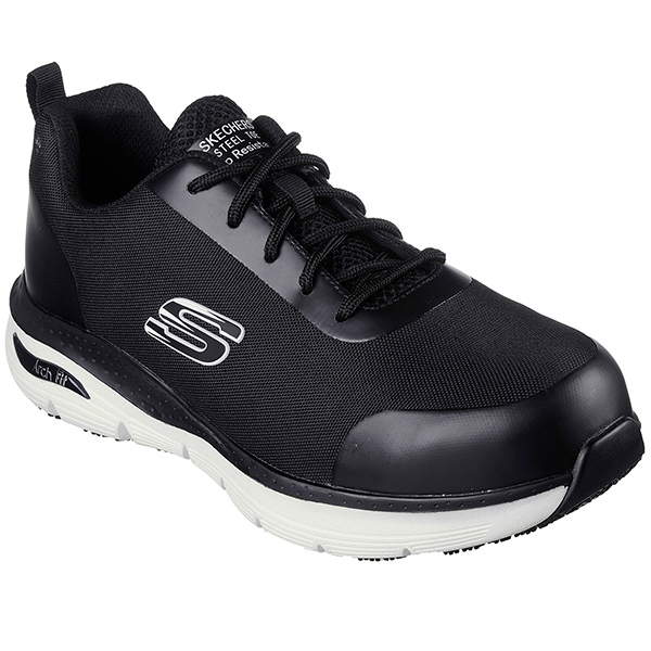 Skechers Ringstap S3 23808 (Outlet) | Zwart/Wit | 41