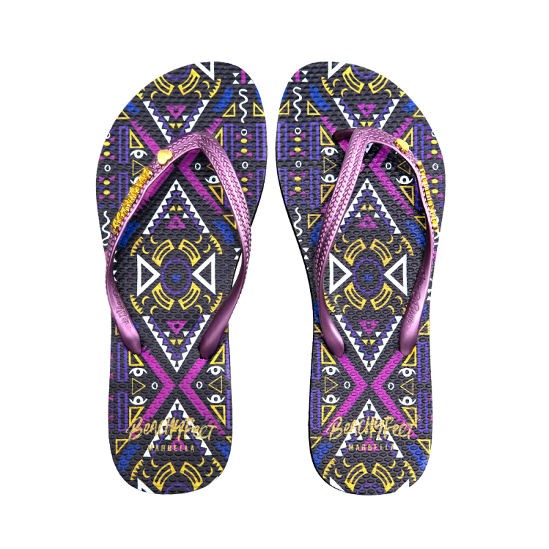 BeachyFeet Dames Teenslippers Ceuti (Outlet) | Paars | 35/36