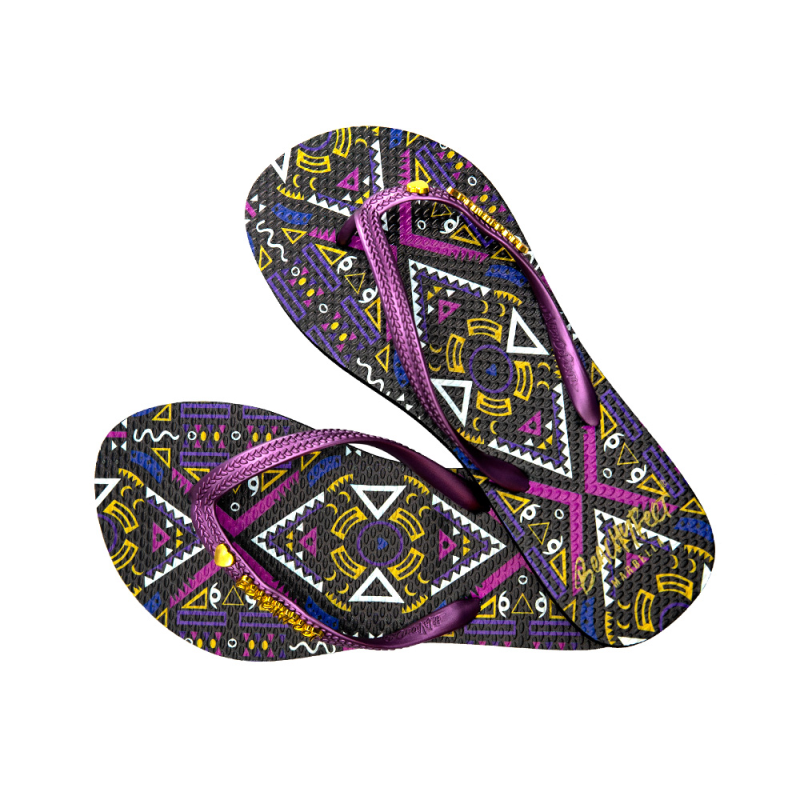 BeachyFeet Dames Teenslippers Ceuti (Outlet) | Paars | 35/36