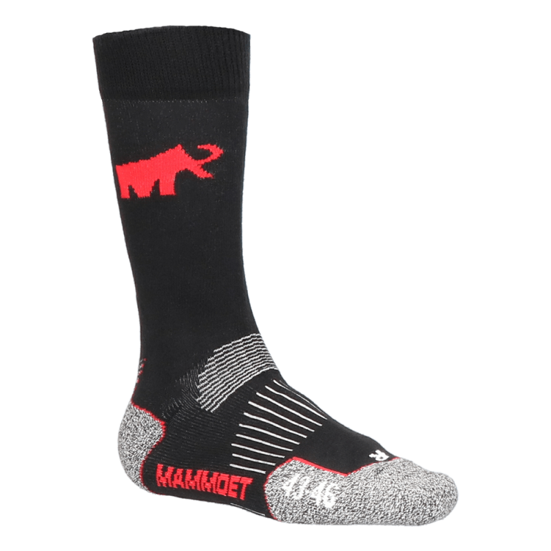 Bata Mammoet Allround Werksokken (Outlet) | Zwart/Rood | 39-42