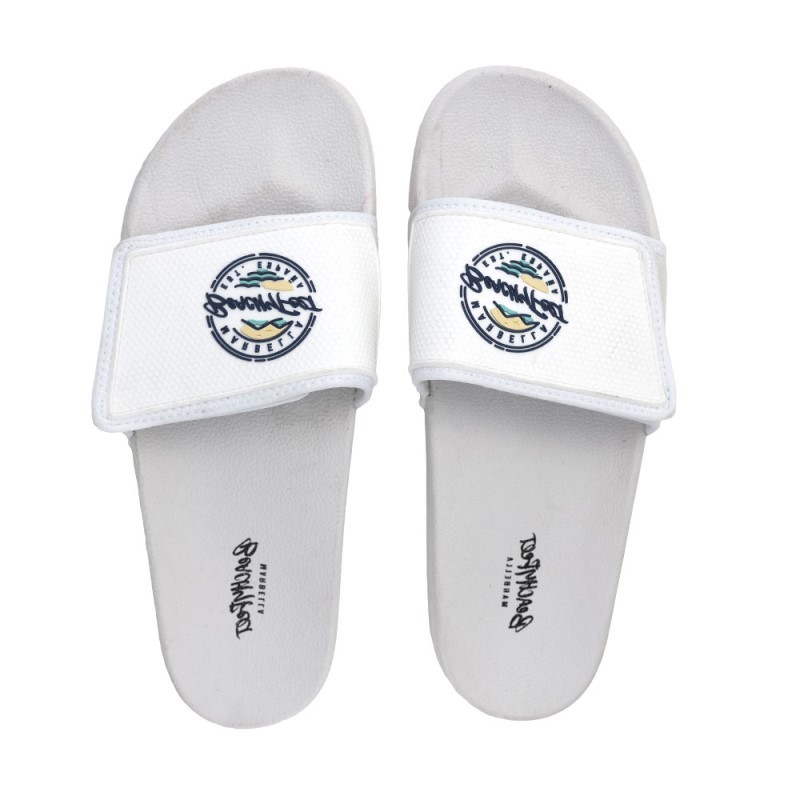 BeachyFeet Heren Strandslipper Slides Playero Blanco (Outlet) | Wit | 41/42