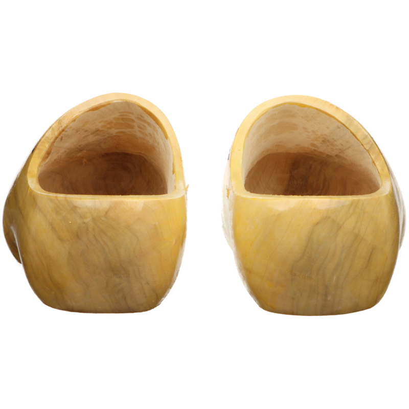 Import Houtenklomp Populier (Outlet) | Geel | 25-26 (16 cm)