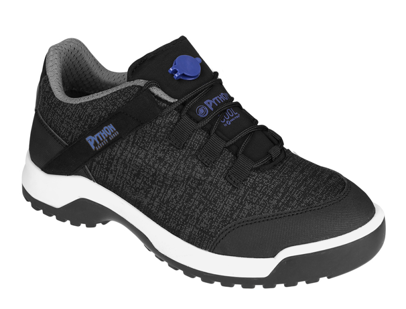 Python Fresh 3.0 S1P Laag (Outlet) | Zwart/Grijs | 43