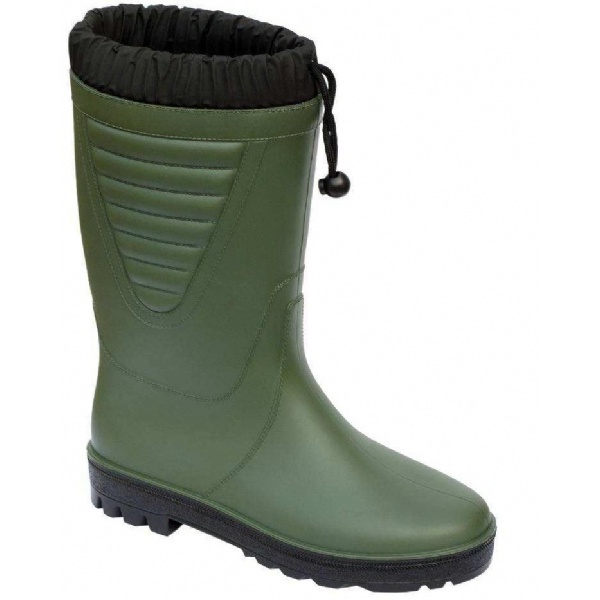 Laars Gevoerd met veterkap art. 600A (Outlet) | Groen | 44