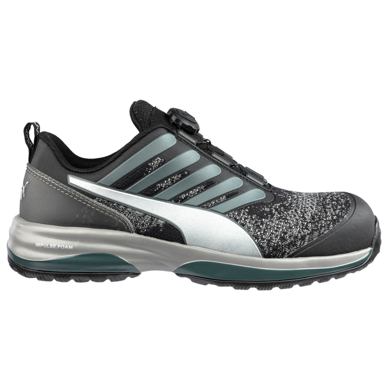 Puma Charge Black 644541 Disc S1P | Zwart | 36