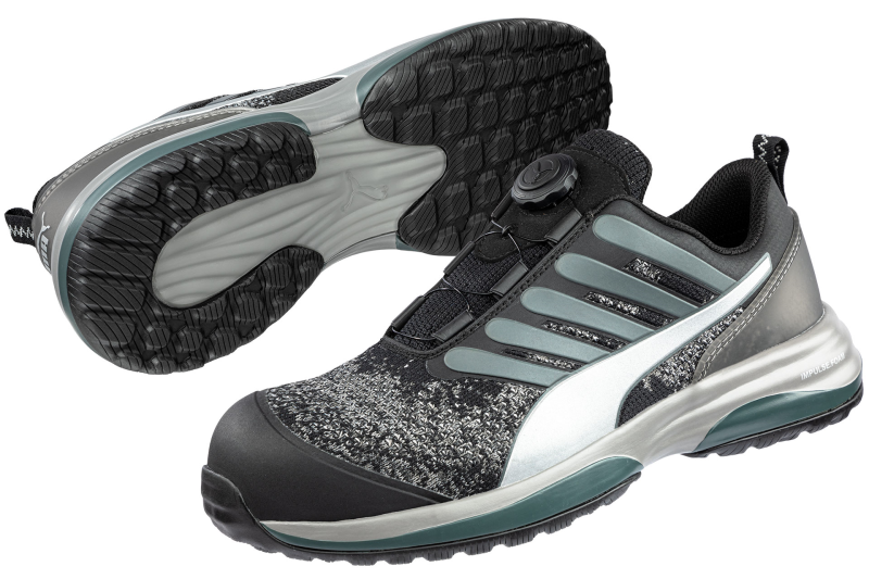 Puma Charge Black 644541 Disc S1P | Zwart | 36