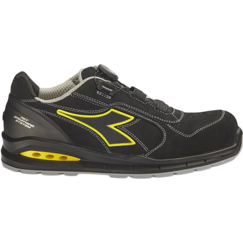 Diadora Run Net AB BOA Low S3S 182527 (Outlet) | Zwart | 42