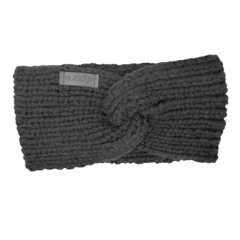 Pure Wool hoofdband met vlecht Ansu PEW-2209 | Marineblauw | One Size