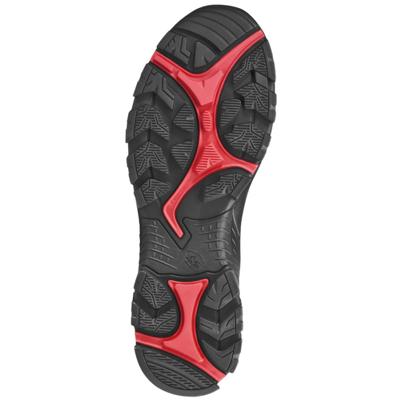 Haix Black Eagle Safety 40.1 Schoen Laag 610002 S3 (Outlet) | Zwart/Rood | 40 (UK6.5)