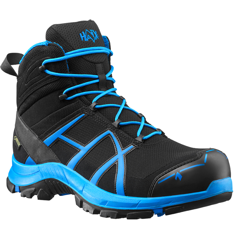 Haix Black Eagle Safety 40.1 Schoen 610015 S3 (Outlet) | Zwart/Blauw | 44 (UK9.5)