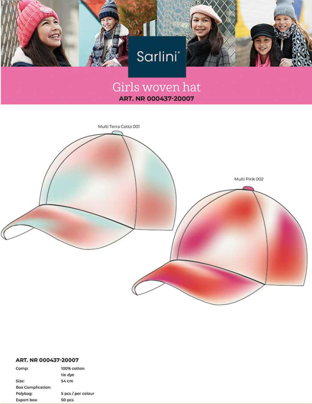 Sarlini Meisjes Pet 000437-20007 (Outlet)