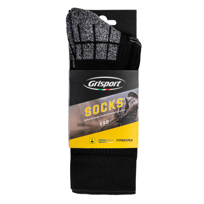 Grisport ESD Sokken 25107 (Outlet) | Grijs/Zwart | 39-42