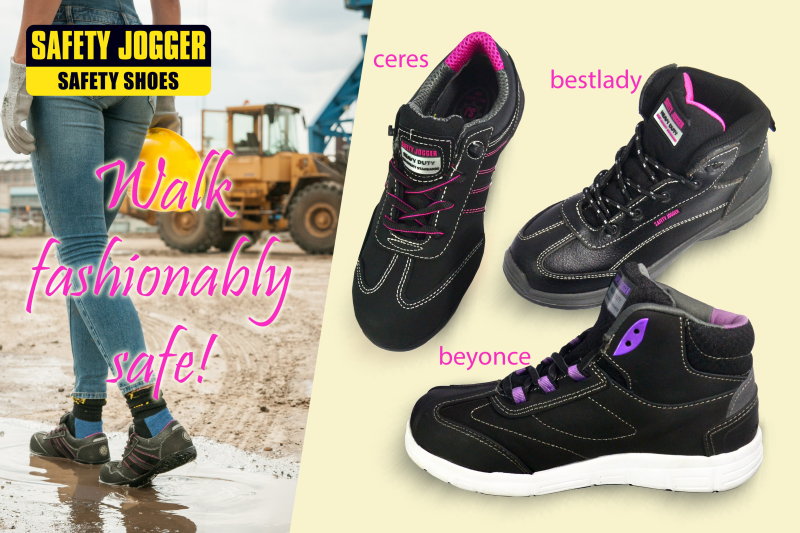 Safety Jogger Bestlady S3 (Outlet) | Zwart | 42